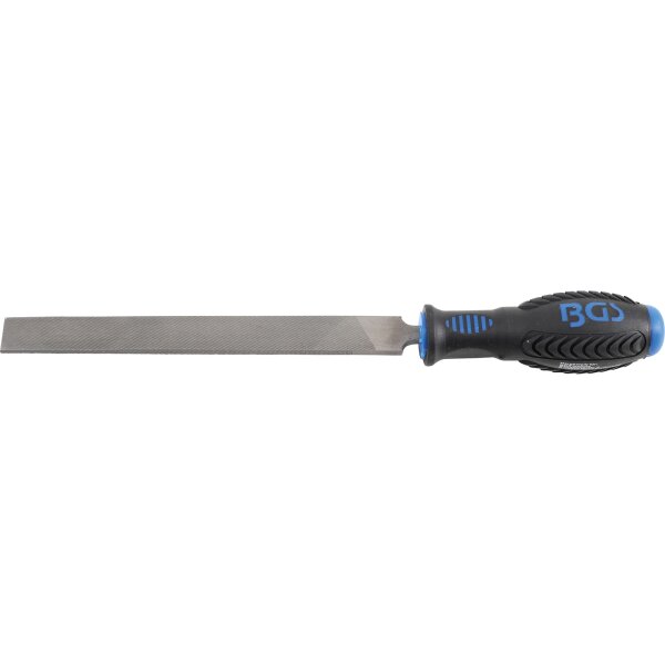 BGS Werkstattfeile | flachstumpf | Hieb 2 | 200 mm