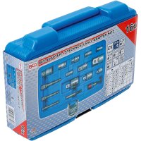 BGS Bit-Adapter- / Steckschlüssel-Adapter-Satz | 16-tlg.