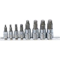 BGS Schraubenausdreher-Satz | Antrieb 6,3 mm (1/4") / 10 mm (3/8") | für defekten Innensechskant 3 - 10 mm | 8-tlg.