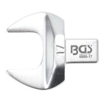 BGS Einsteck-Maulschlüssel | 17 mm | Aufnahme 9 x 12 mm