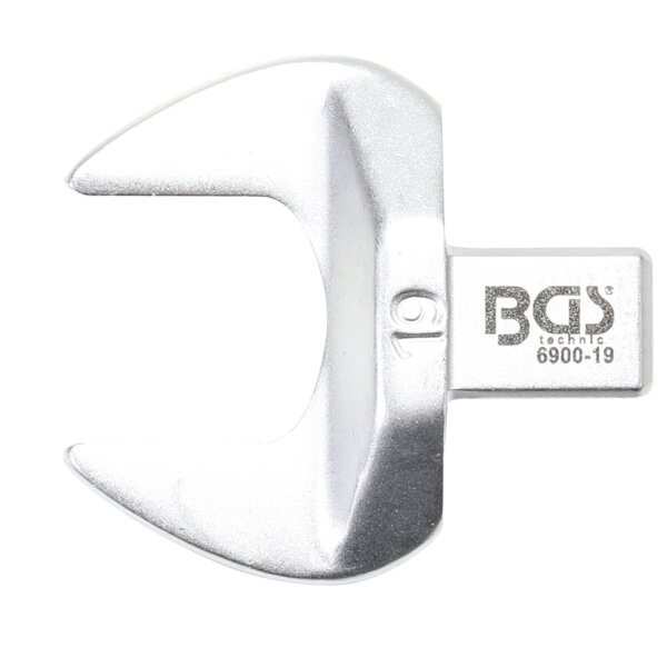 BGS Einsteck-Maulschlüssel | 19 mm | Aufnahme 9 x 12 mm