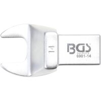 BGS Einsteck-Maulschlüssel | 14 mm | Aufnahme 14 x 18