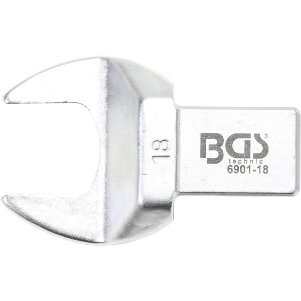 BGS Einsteck-Maulschlüssel | 18 mm | Aufnahme 14 x 18