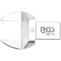 BGS Einsteck-Maulschlüssel | 18 mm | Aufnahme 14 x 18