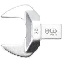 BGS Einsteck-Maulschlüssel | 30 mm | Aufnahme 14 x 18