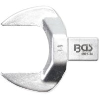 BGS Einsteck-Maulschlüssel | 34 mm | Aufnahme 14 x 18