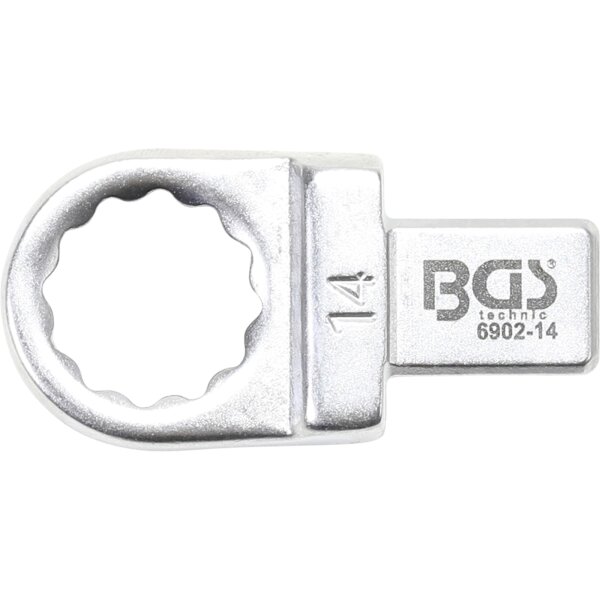 BGS Einsteck-Ringschlüssel | 14 mm | Aufnahme 9 x 12 mm