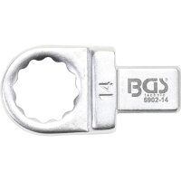BGS Einsteck-Ringschlüssel | 14 mm | Aufnahme 9 x 12 mm
