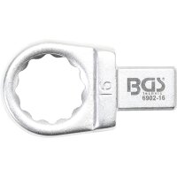 BGS Einsteck-Ringschlüssel | 16 mm | Aufnahme 9 x 12 mm