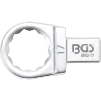 BGS Einsteck-Ringschlüssel | 17 mm | Aufnahme 9 x 12 mm