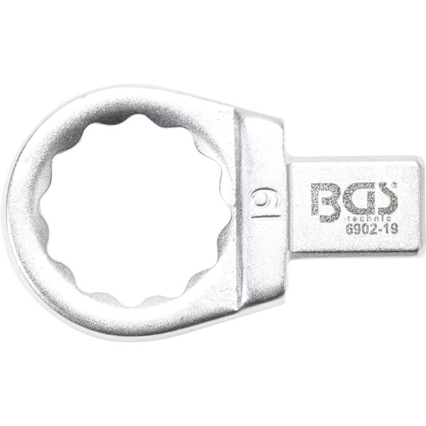 BGS Einsteck-Ringschlüssel | 19 mm | Aufnahme 9 x 12 mm