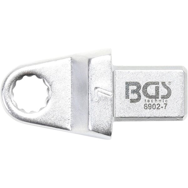BGS Einsteck-Ringschlüssel | 7 mm | Aufnahme 9 x 12 mm