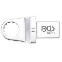 BGS Einsteck-Ringschlüssel | 14 mm | Aufnahme 14 x 18