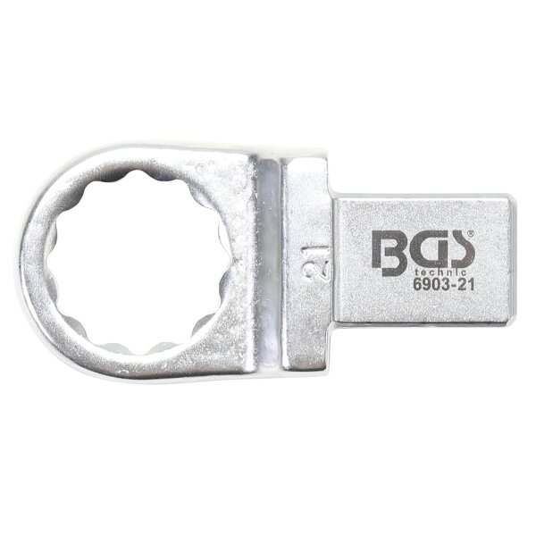 BGS Einsteck-Ringschlüssel | 21 mm | Aufnahme 14 x 18