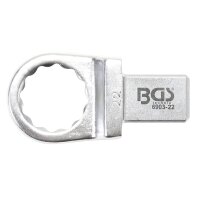 BGS Einsteck-Ringschlüssel | 22 mm | Aufnahme 14 x 18