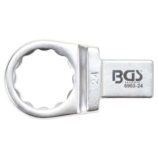 BGS Einsteck-Ringschlüssel | 24 mm | Aufnahme 14 x 18