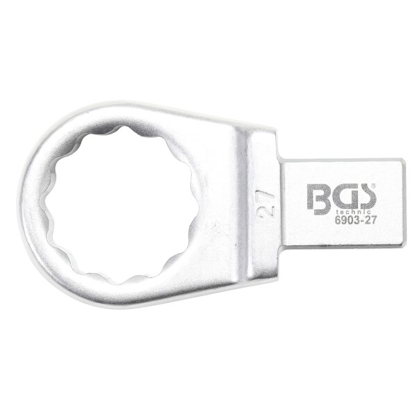 BGS Einsteck-Ringschlüssel | 27 mm | Aufnahme 14 x 18