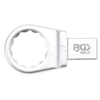 BGS Einsteck-Ringschlüssel | 27 mm | Aufnahme 14 x 18