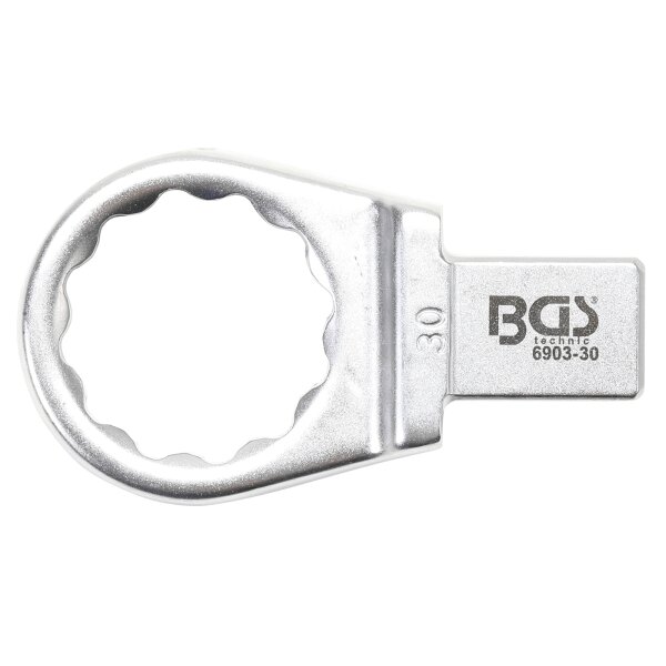 BGS Einsteck-Ringschlüssel | 30 mm | Aufnahme 14 x 18