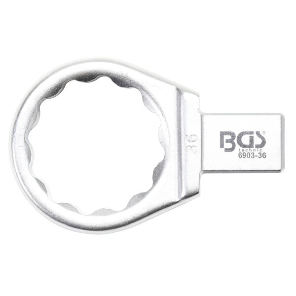 BGS Einsteck-Ringschlüssel | 36 mm | Aufnahme 14 x 18