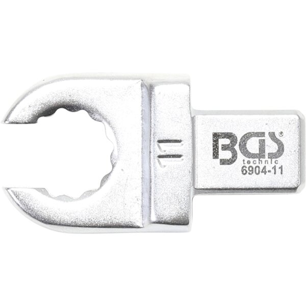 BGS Einsteck-Ringschlüssel | offen | 11 mm | Aufnahme 9 x 12 mm