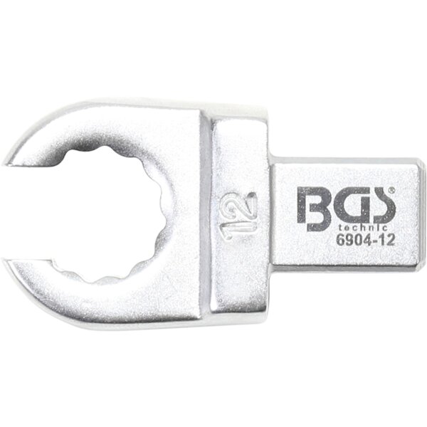 BGS Einsteck-Ringschlüssel | offen | 12 mm | Aufnahme 9 x 12 mm