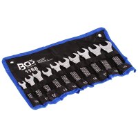 BGS Maul-Ringschlüssel Satz 10-tlg. kurz 10-19 mm...