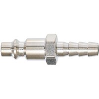 BGS Druckluft-Stecknippel mit 8 mm (5/16") Schlauchanschluss | USA / Frankreich