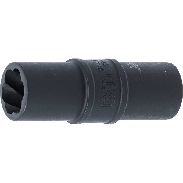 BGS Kraft-Spezial-Schraubenausdreh-Wendeeinsatz 17 mm | 12,5 mm (1/2")