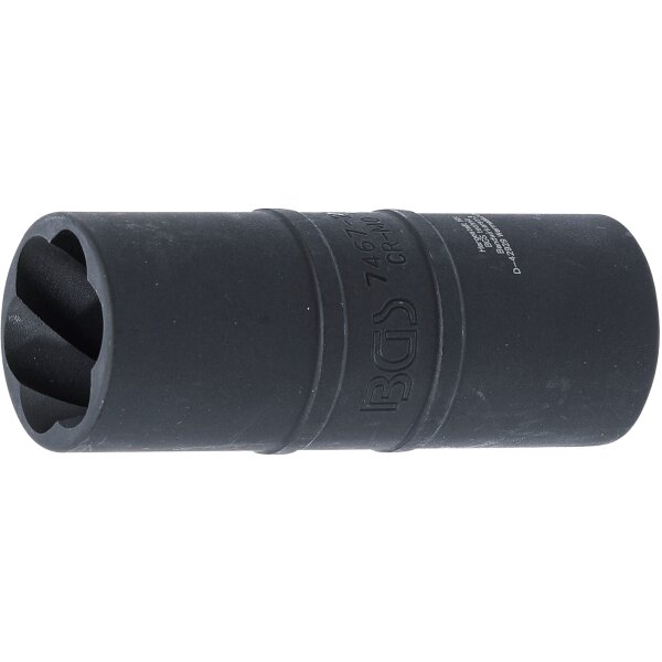 BGS Kraft-Spezial-Schraubenausdreh-Wendeeinsatz 21 mm | 12,5 mm (1/2")