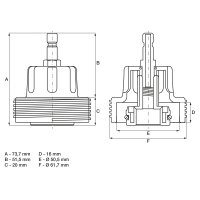 BGS Adapter Nr. 23 für Art. 8027, 8098 | für VAG