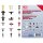 BGS Kfz-Befestigungsclip-Sortiment für Toyota, Lexus | 360-tlg.