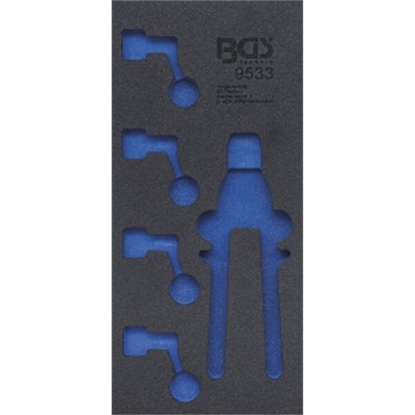 BGS Werkstattwageneinlage 1/3 | leer | für Art. 9533