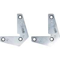 BGS Kraft-Magnethalter-Satz | L-Form | 2-tlg.