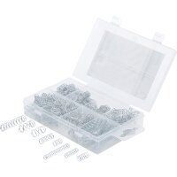 BGS DIY Federn-Sortiment | Druckfedern | 246-tlg.