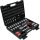 BGS Steckschlüssel-Satz Wellenprofil | Antrieb 6,3 mm (1/4") / 12,5 mm (1/2") | 115-tlg.