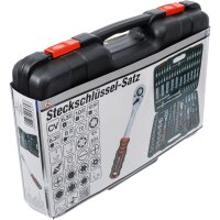 BGS Steckschlüssel-Satz | Antrieb 6,3 mm (1/4") / 10 mm (3/8") / 12,5 mm (1/2") | 172-tlg.