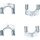4x BGS Werkzeug-Haken