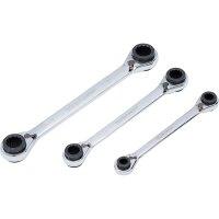 BGS Ratschen-Ringschlüssel-Satz | 4-in-1 | SW 8 x 9...