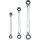 BGS Ratschen-Ringschlüssel-Satz | 4-in-1 | SW 8 x 9 - 18 x 19 mm