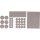 BGS Filzgleiter-Satz | beige | 38-tlg.