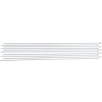 BGS Kabelbinder-Sortiment | weiß | 8,0 x 800 mm | 10-tlg.