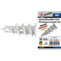 BGS Gipsplattendübel-Sortiment | 20-tlg.