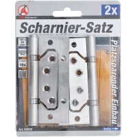 BGS Scharnier-Satz | Edelstahl | für platzsparenden...