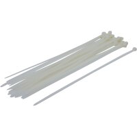 BGS Kabelbinder-Sortiment | weiß | 8,0 x 400 mm |...