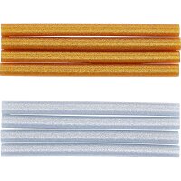 BGS DIY Heißklebe-Patronen | gold-/silber-metallic...