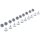 BGS DIY Filzgleiter-Satz | mit Schrauben | Ø 24 mm | 20-tlg.