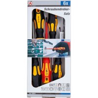 BGS DIY VDE-Elektriker- / Schraubendreher-Satz | Schlitz / Kreuzschlitz | 6-tlg.