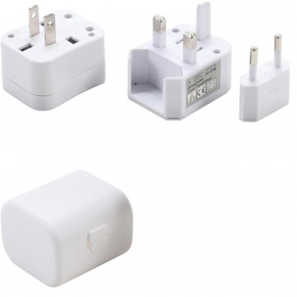 Reisestecker / Steckdosenadapter | 3-tlg.