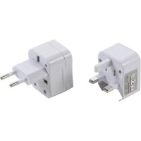 Reisestecker / Steckdosenadapter | 3-tlg.